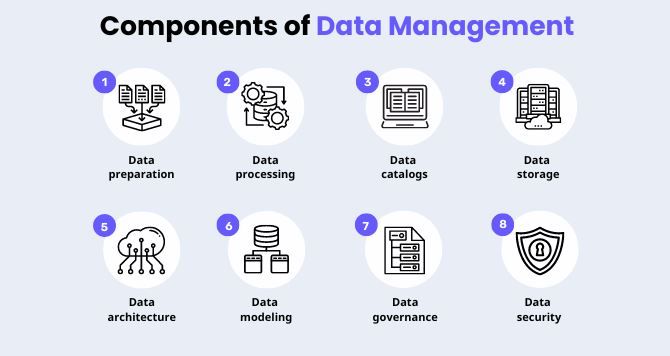 data management components