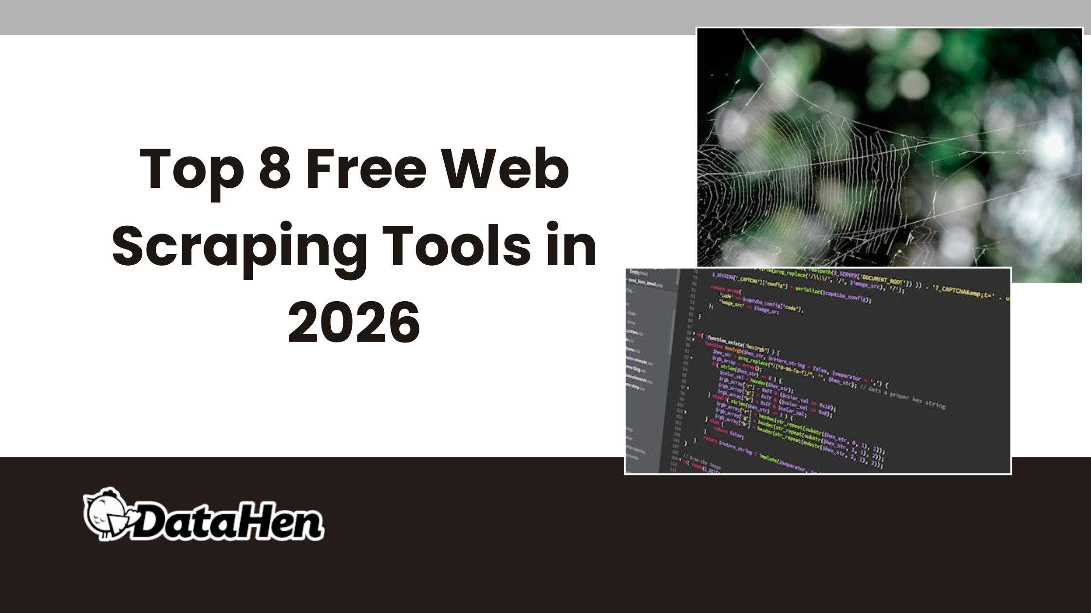 8 Free Web Scraping Tools in 2026