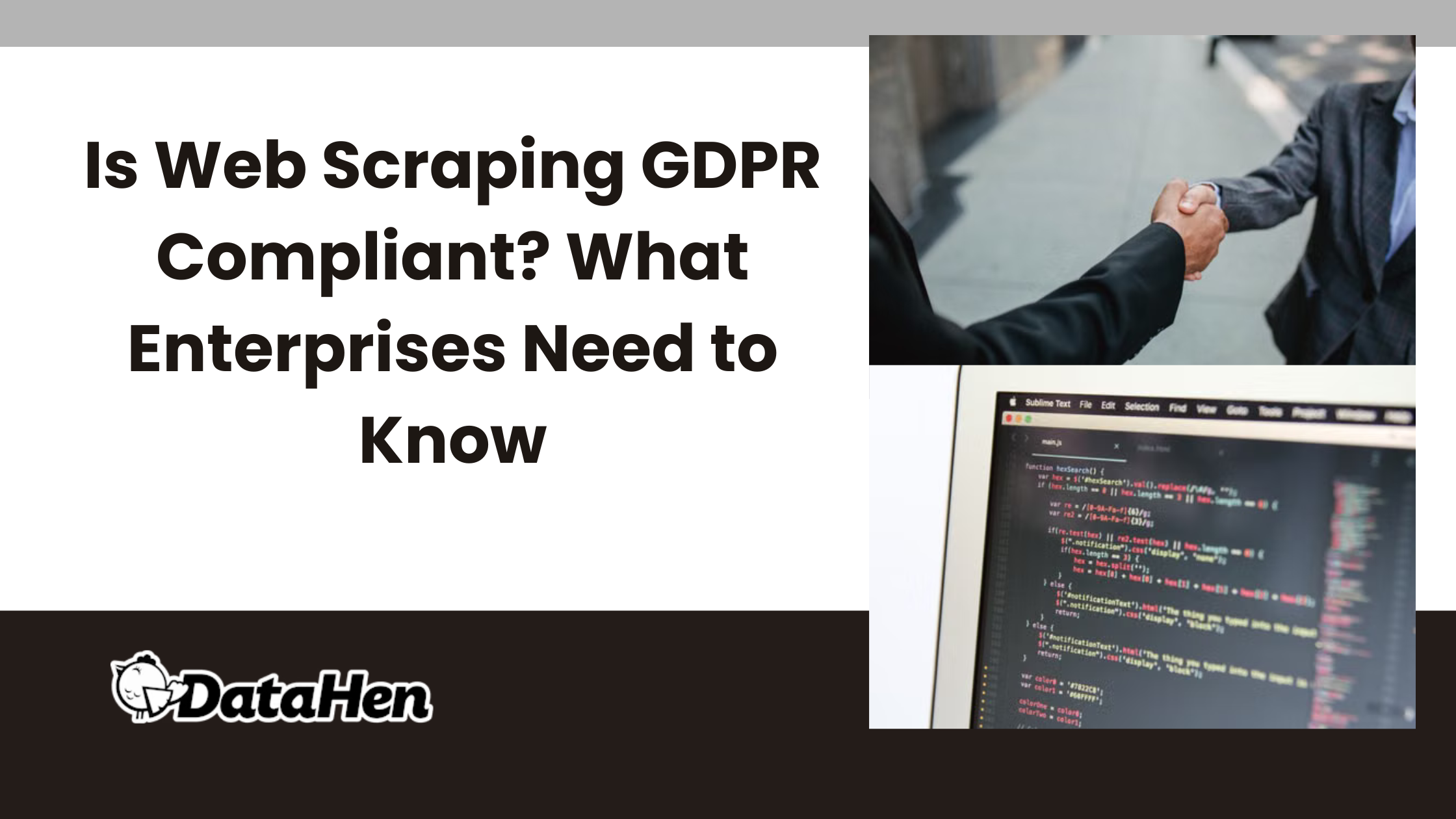 Is Web Scraping GDPR Compliant? What Enterprises Need to Know