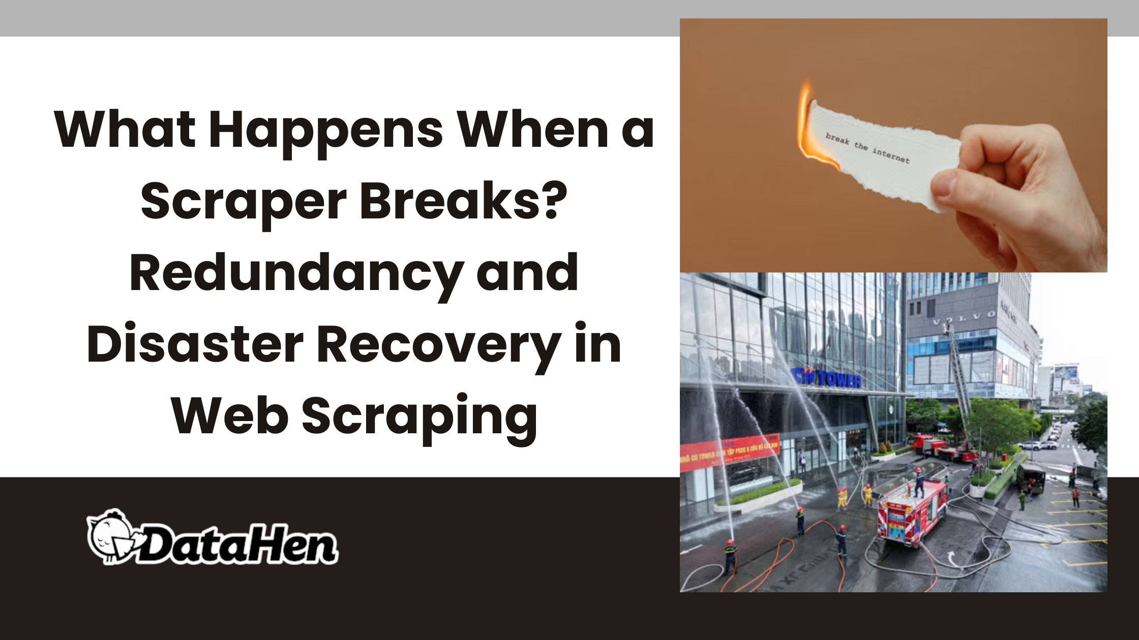 What Happens When a Scraper Breaks? Redundancy and Disaster Recovery in Web Scraping