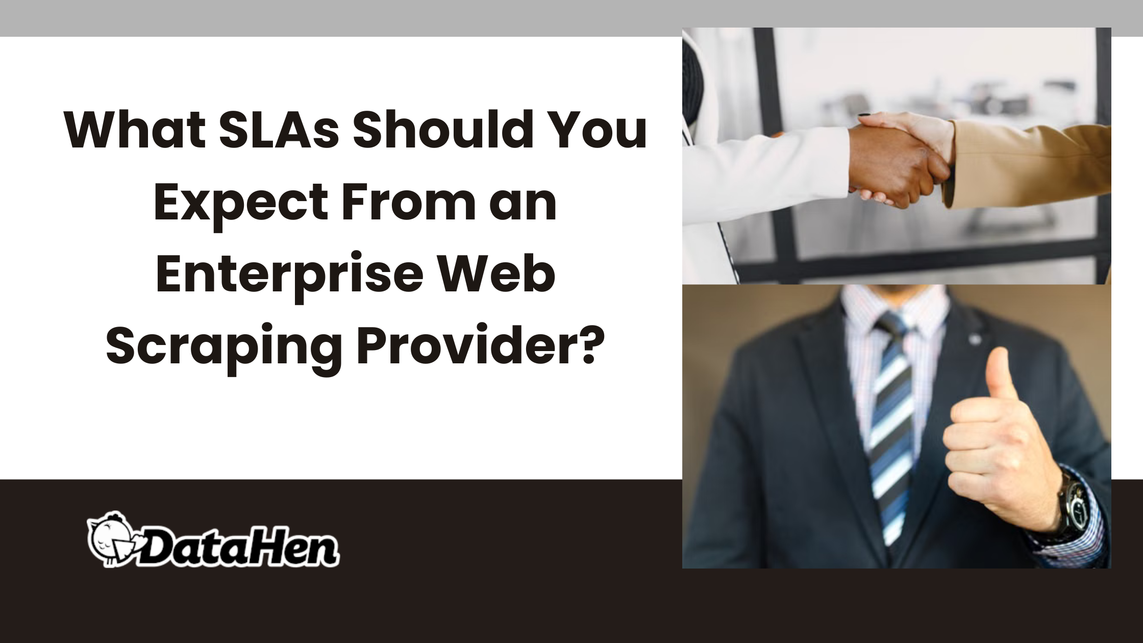 What SLAs Should You Expect From an Enterprise Web Scraping Provider?